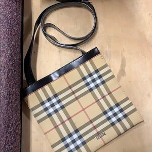 Authentic Burberry cross body bag